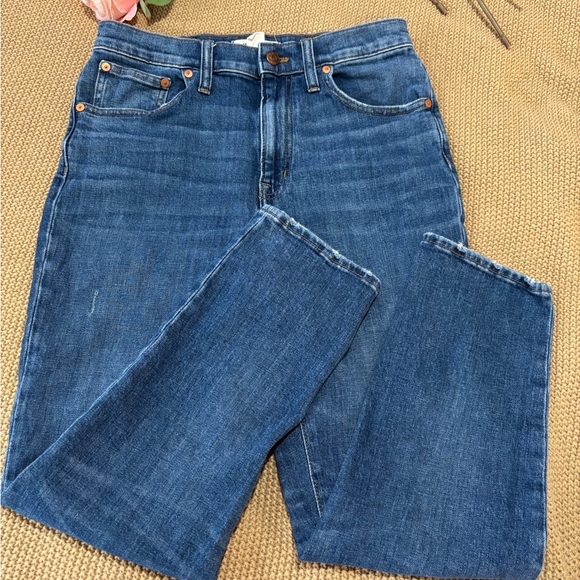 Madewell High Rise Slim Crop Boyjean - Picture 5 of 11